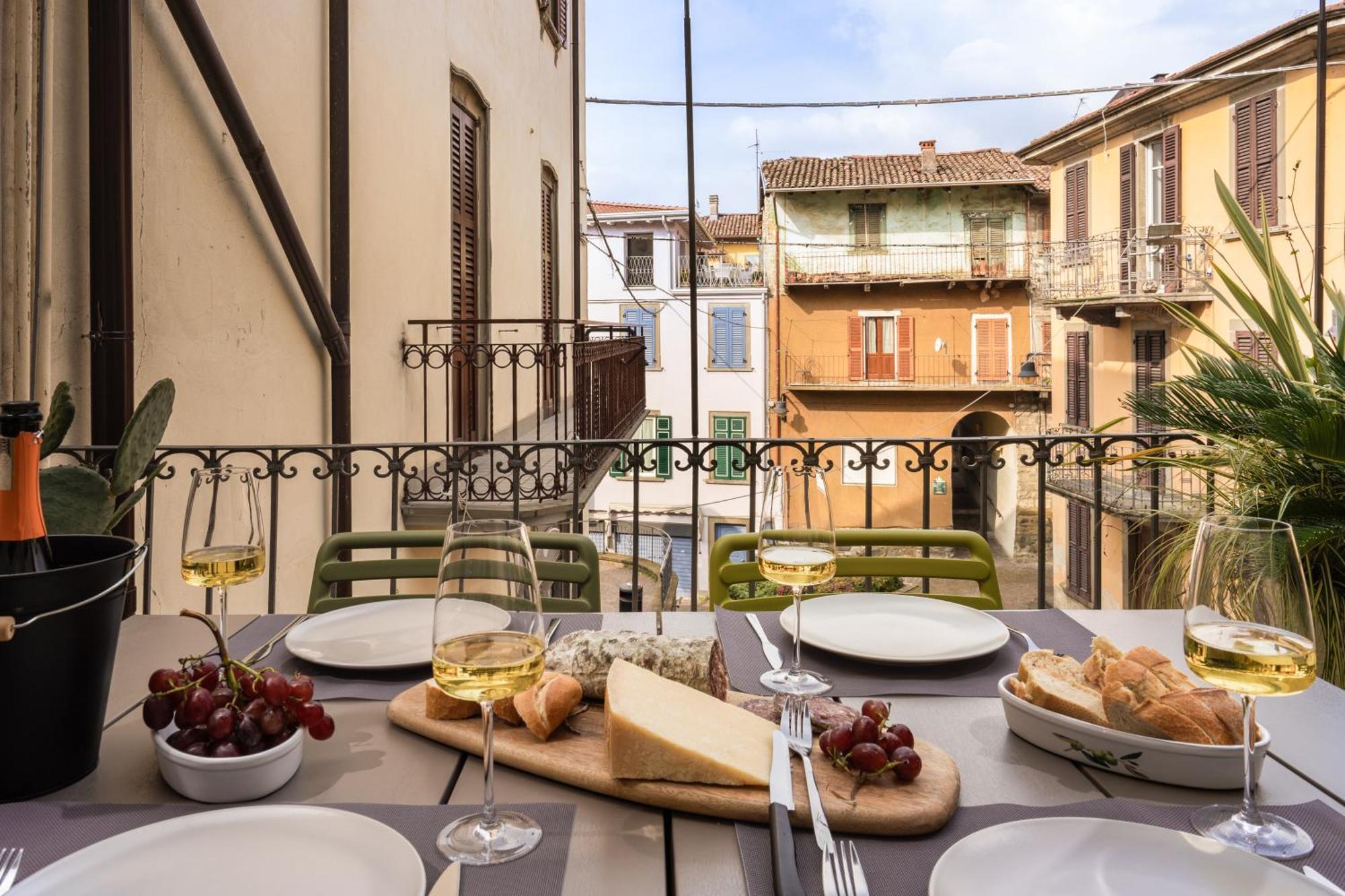 Ferienwohnung La Casa Sulla Terrazza Sarnico Exterior foto