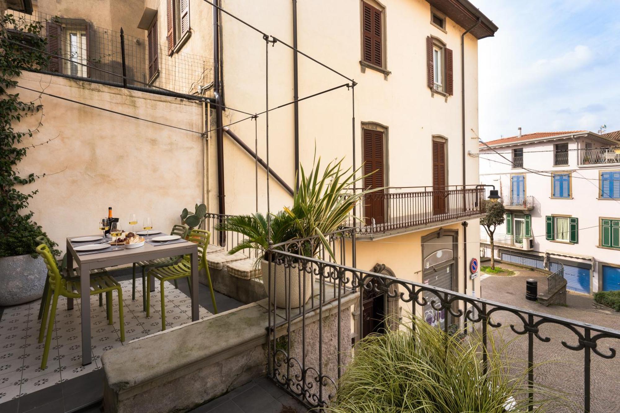 Ferienwohnung La Casa Sulla Terrazza Sarnico Exterior foto